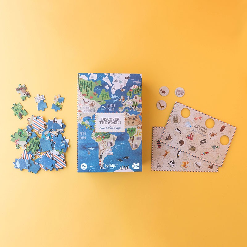 world countries map puzzle